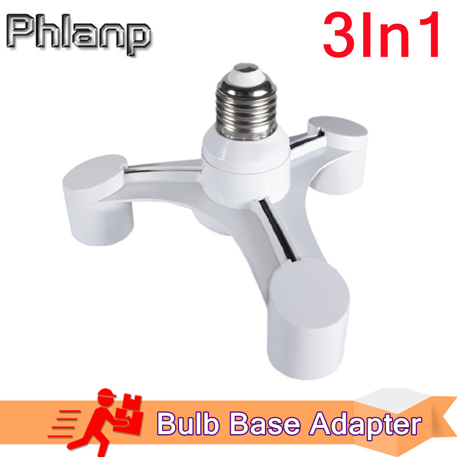 Photography Bulb - Bulbs Socket 3In1 E27 to E27