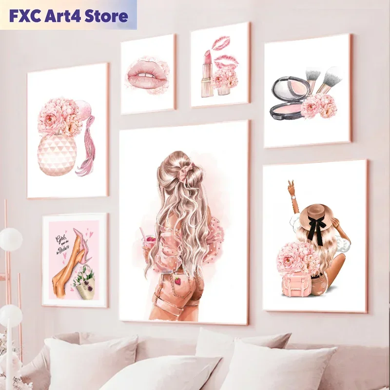 Photography Fashion - Frameless Fashion Art Canvas Painting Perfume