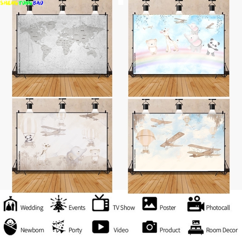 Photography Mapped - African Wildlife Jungle Map Forest Photography
