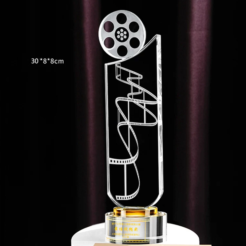 Photography Competition - Customized Crystal Trophy, Film Television Photography