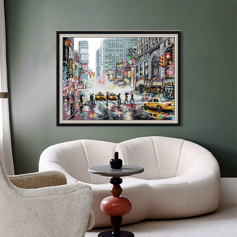 Joy Sunday Cross Stitch Kits 1 - Photography New York ulasan dan harga