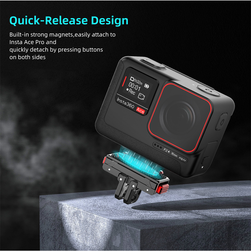 New Magnetic Quick Release Ada - Camera Cage Baseplate ulasan dan harga