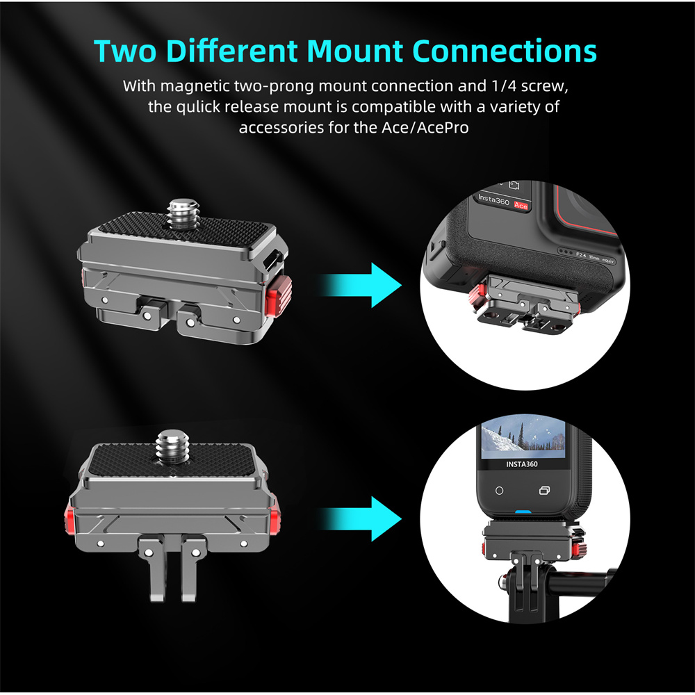 New Magnetic Quick Release Ada - Camera Cage Baseplate ulasan dan harga
