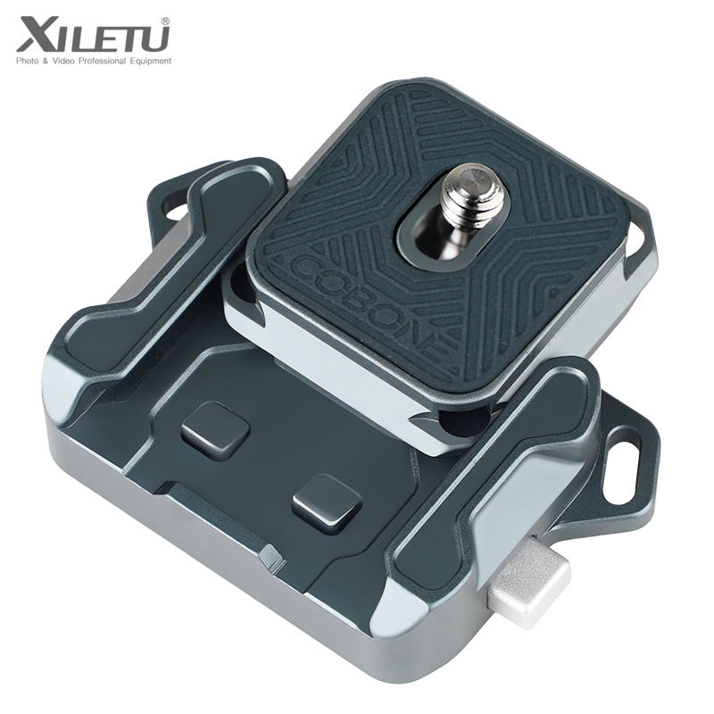 XILETU Quick Release Plate Sho - Camera Cage Baseplate ulasan dan harga