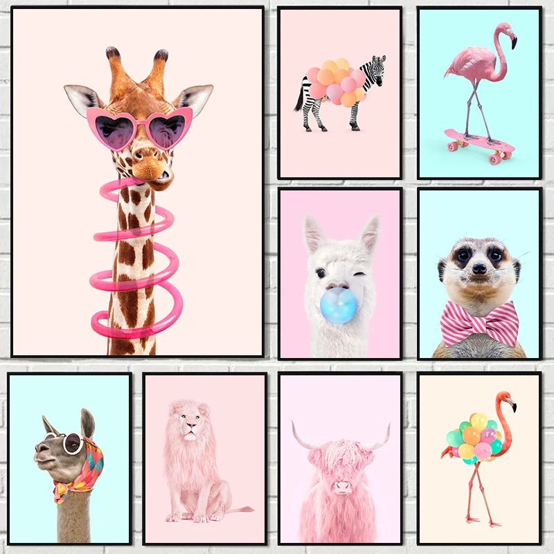 Funny Fashion Giraffe Zebra Fl - Photography Fashion ulasan dan harga
