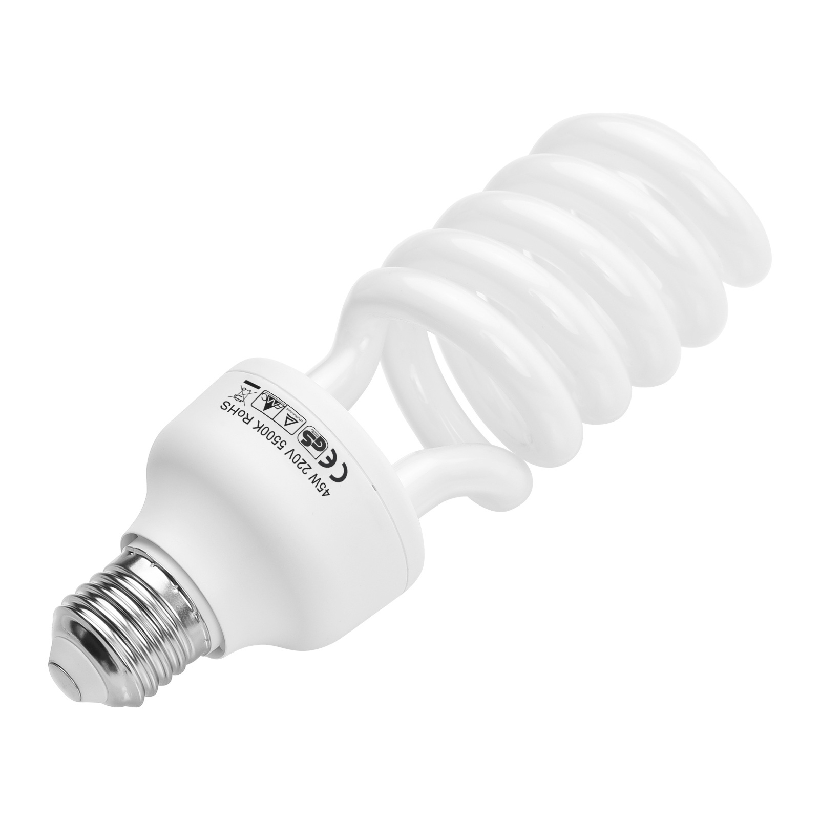 45W Spiral Fluorescent Light B - Photography Bulb ulasan dan harga