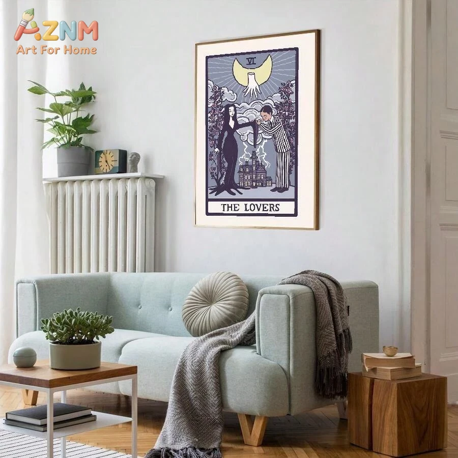 AZNM The Lovers Tarot Card Can - Photography Night ulasan dan harga