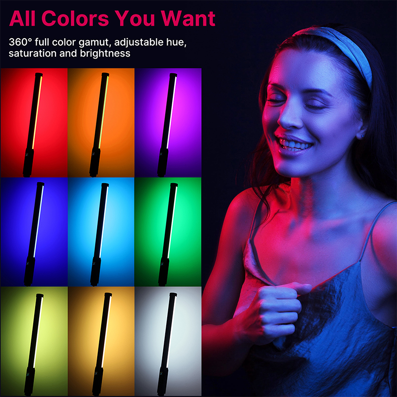 Ulanzi VL119 Handheld RGB Colo - Photography Bulb ulasan dan harga