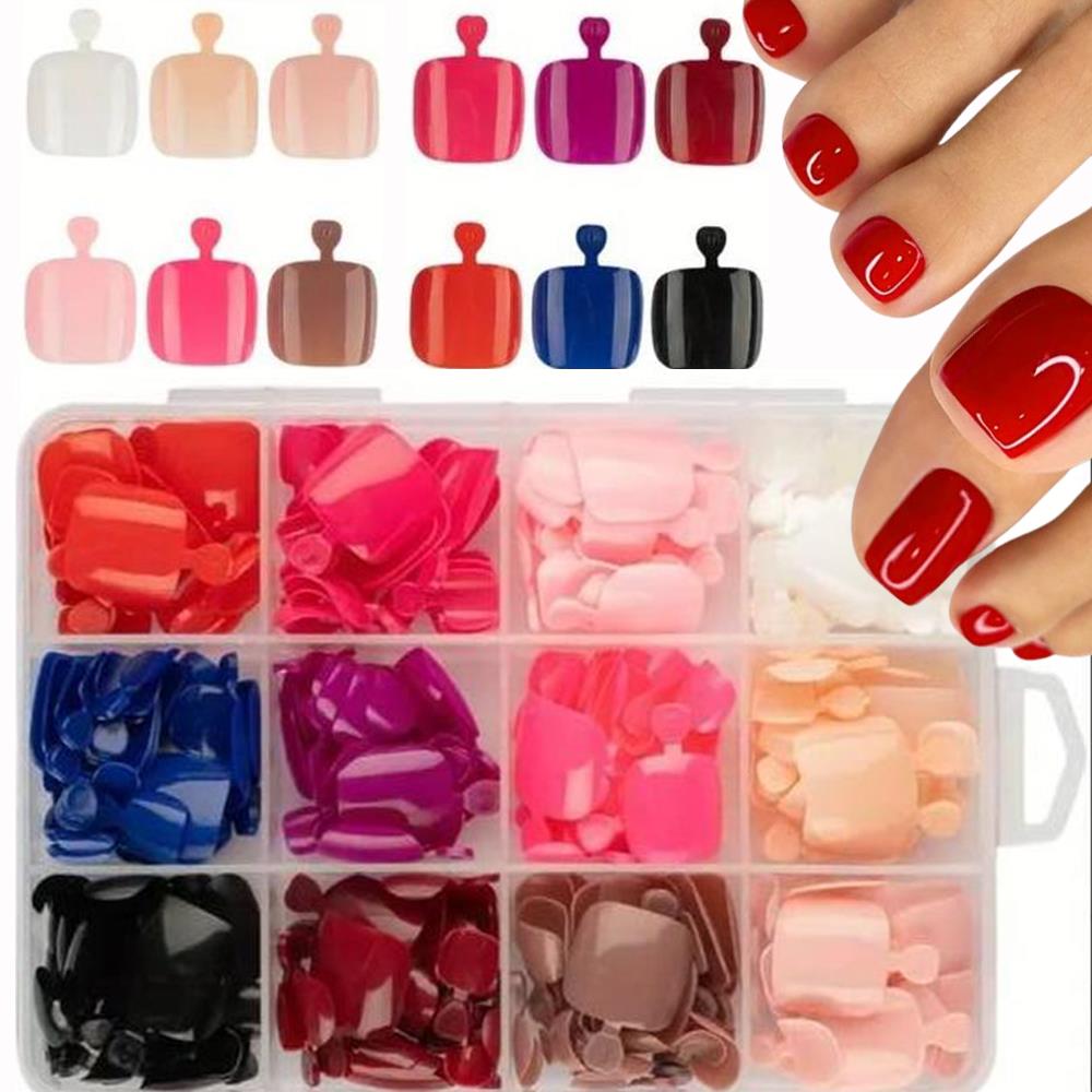 96/288Pcs Solid Color Press On - Photography Tips ulasan dan harga