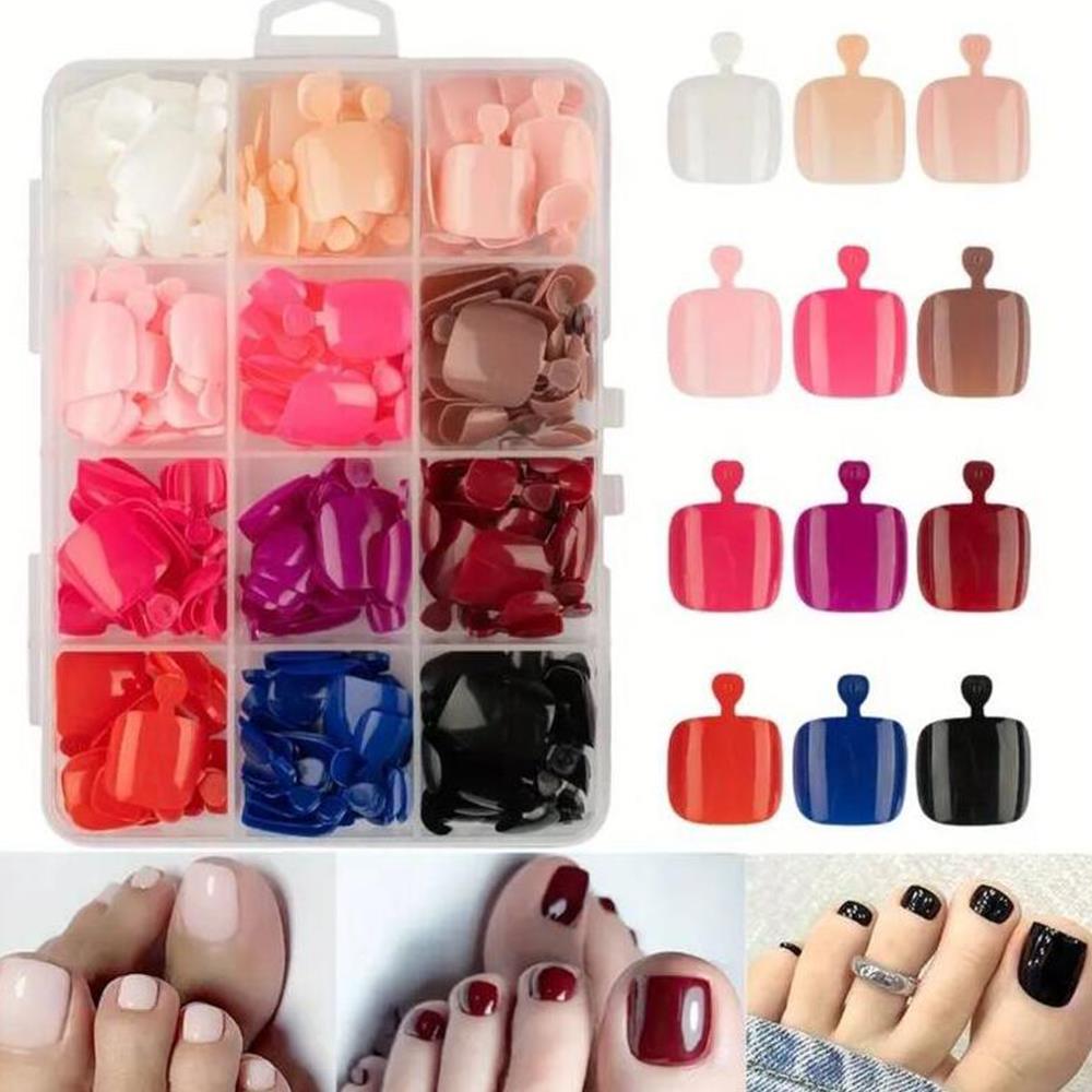 96/288Pcs Solid Color Press On - Photography Tips ulasan dan harga