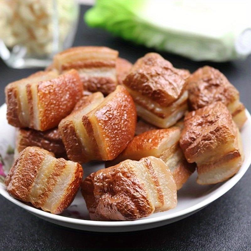 1Pcs PVC Simulation Pork Belly - Photography Of Food ulasan dan harga