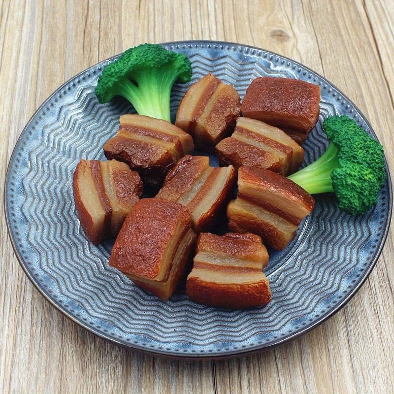 1Pcs PVC Simulation Pork Belly - Photography Of Food ulasan dan harga