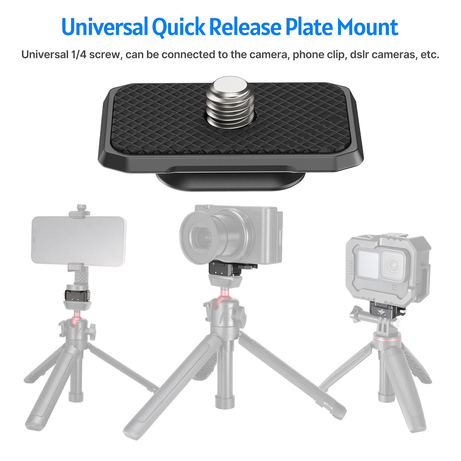 Aluminum Quick Release Mount A - Camera Cage Baseplate ulasan dan harga
