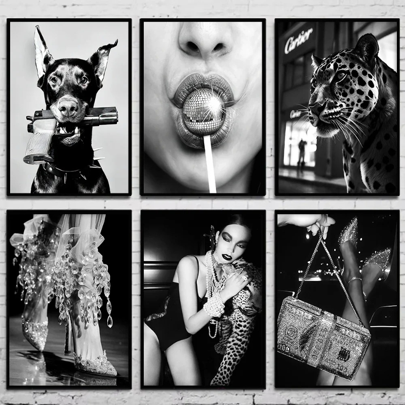 Black and White Fashion Vintag - Photography Fashion ulasan dan harga