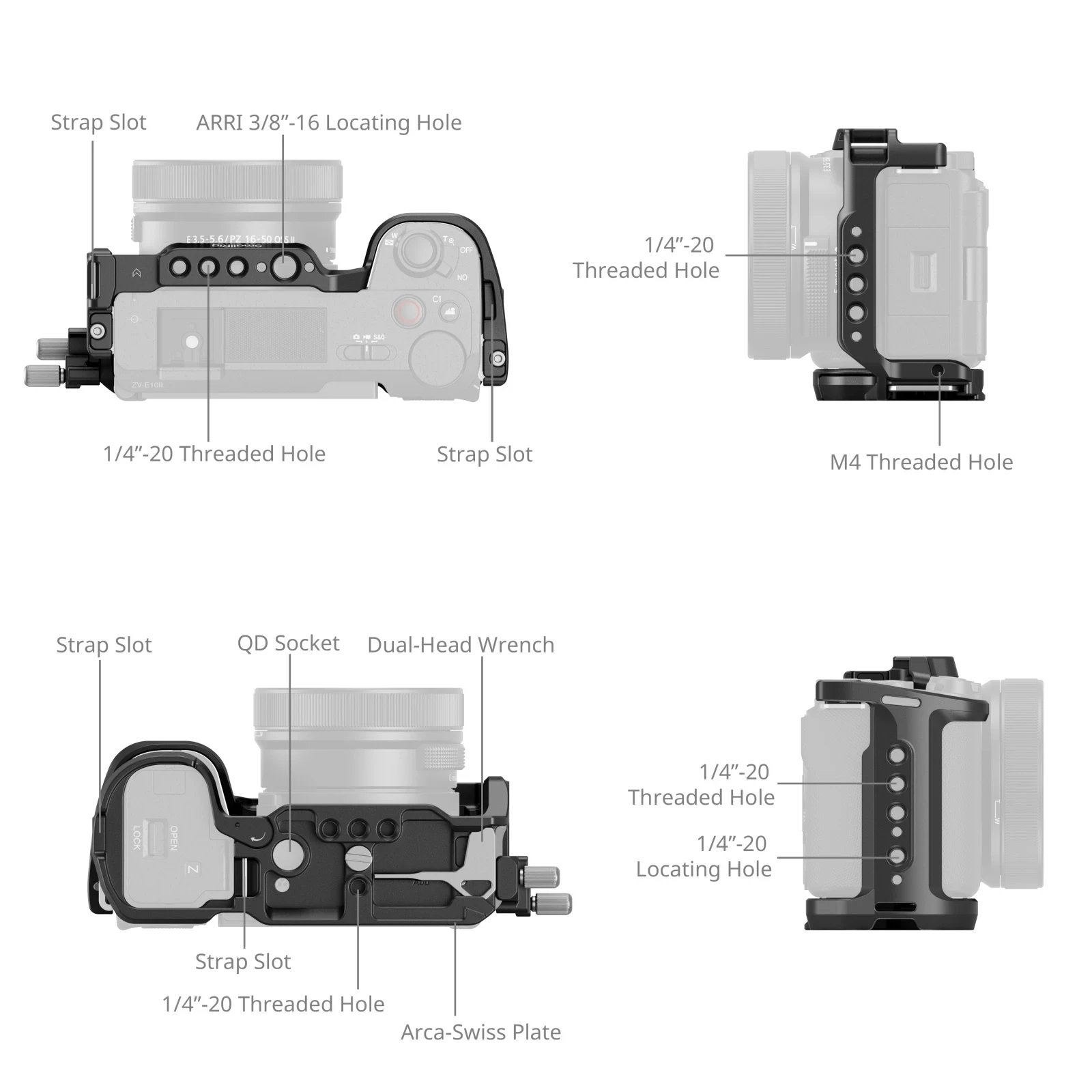 Smallrig HawkLock Quick Releas - Camera Cage Baseplate ulasan dan harga