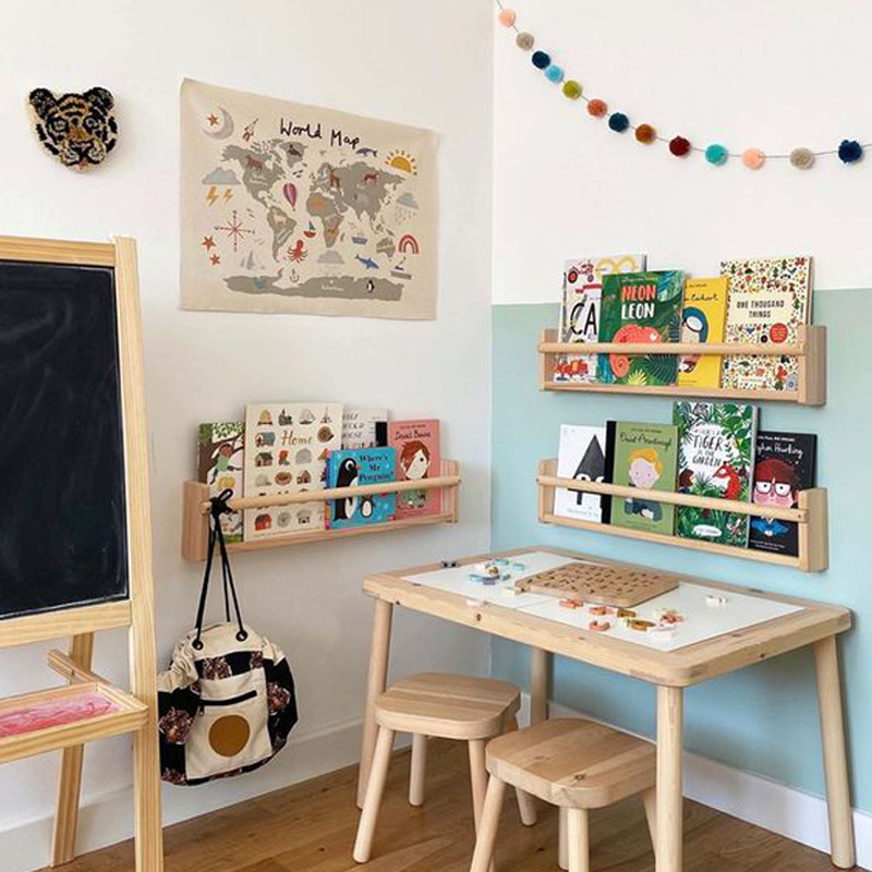 Nordic Wall Decor Kids Room Wo - Photography Mapped ulasan dan harga