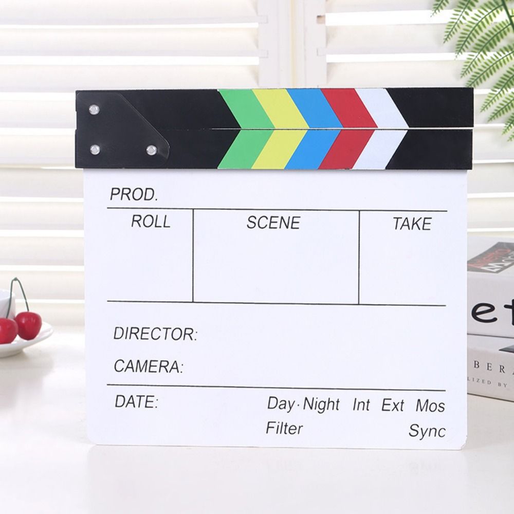Acrylic Regisseur Scene Clappe - Photography Night ulasan dan harga