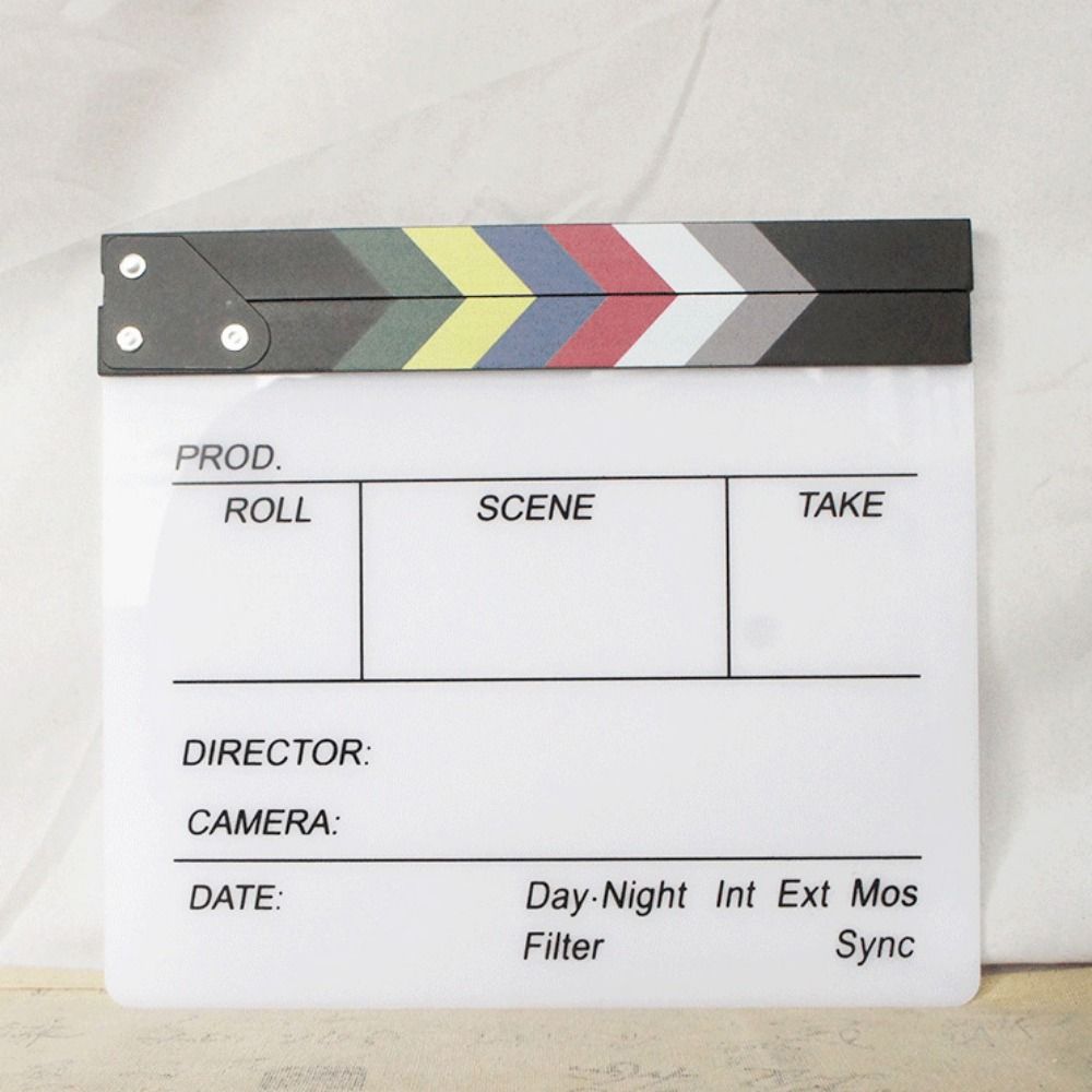 Acrylic Regisseur Scene Clappe - Photography Night ulasan dan harga