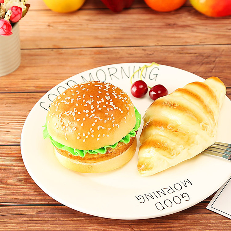 Artificial Hamburger Fake Brea - Photography Of Food ulasan dan harga