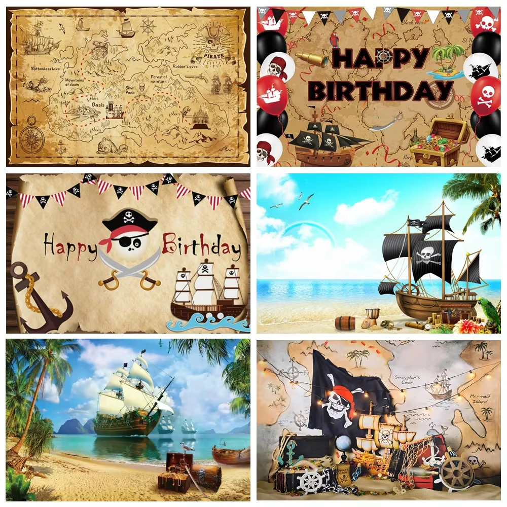 Pirate background Banner Photo - Photography Mapped ulasan dan harga