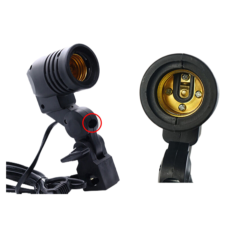 E27 AC Socket Lamp Single Head - Photography Bulb ulasan dan harga