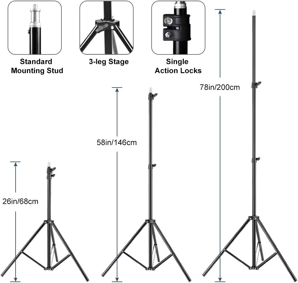 Photography Softbox Lighting K - Photography Bulb ulasan dan harga