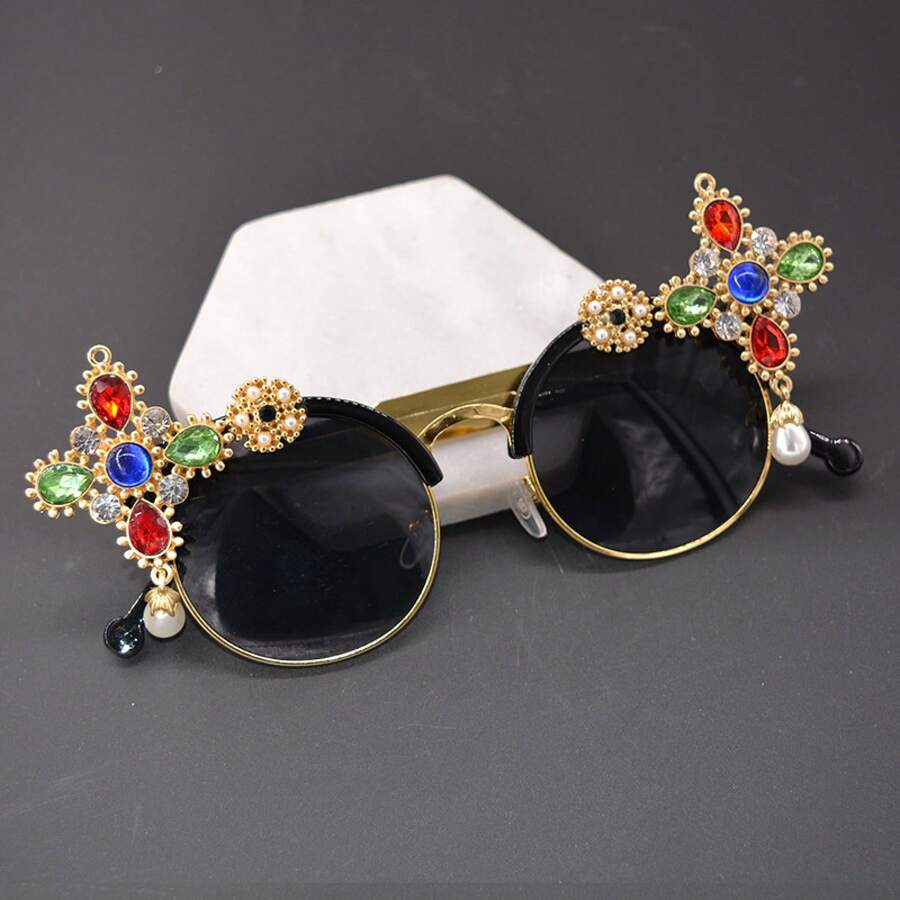 Rhinestone Embellished  For Wo - Photography Fashion ulasan dan harga