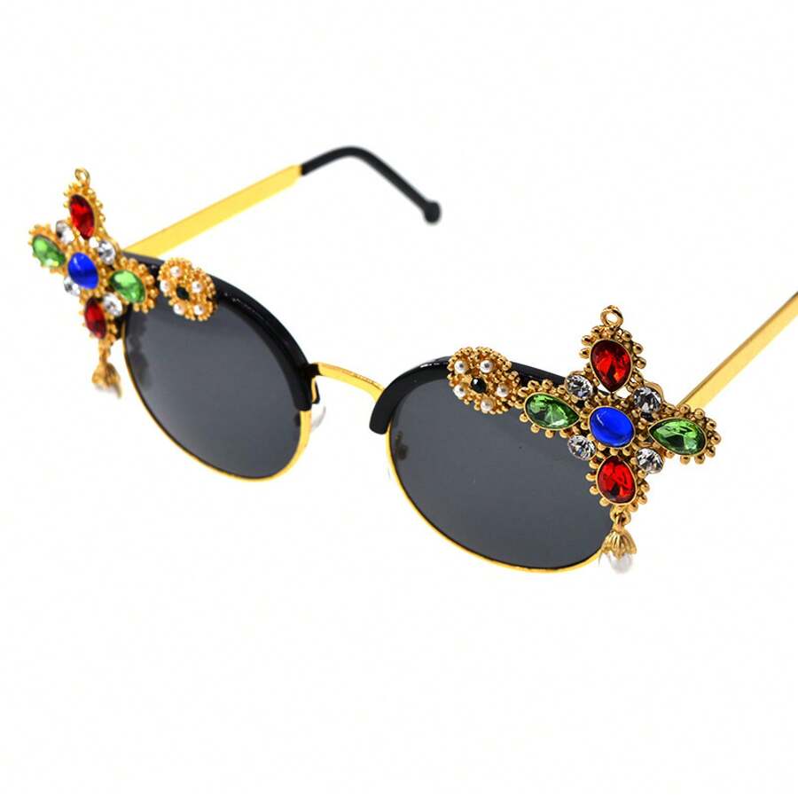 Rhinestone Embellished  For Wo - Photography Fashion ulasan dan harga
