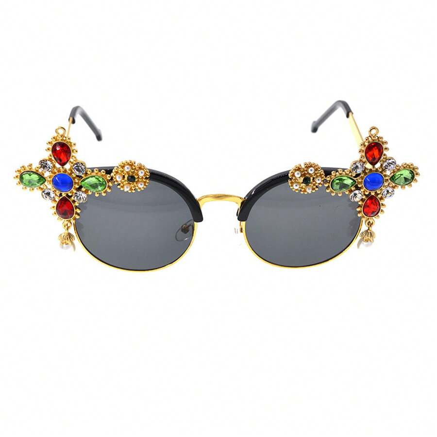 Rhinestone Embellished  For Wo - Photography Fashion ulasan dan harga