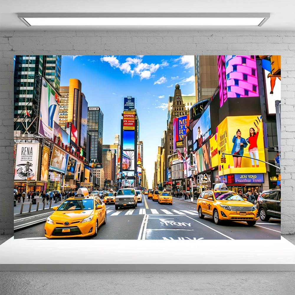 New York Times Square Tapestry - Photography New York ulasan dan harga