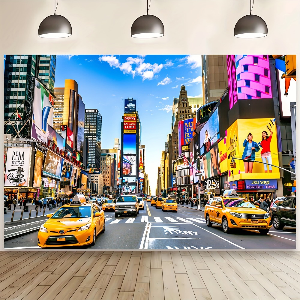 New York Times Square Tapestry - Photography New York ulasan dan harga