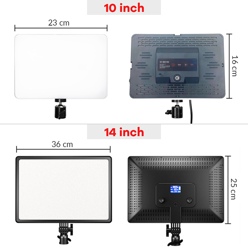 14inch 10inch LED Video Light  - Photography Bulb ulasan dan harga