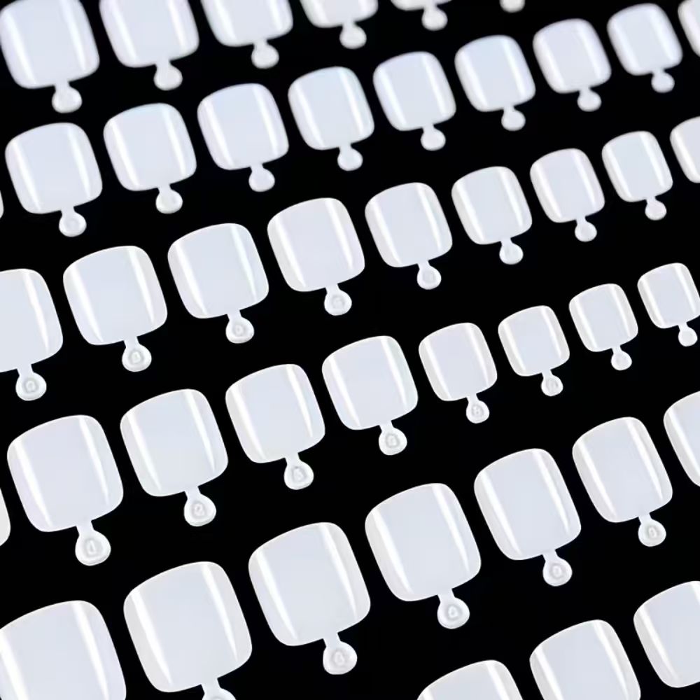 100pcs/Box French Tip Press-On - Photography Tips ulasan dan harga