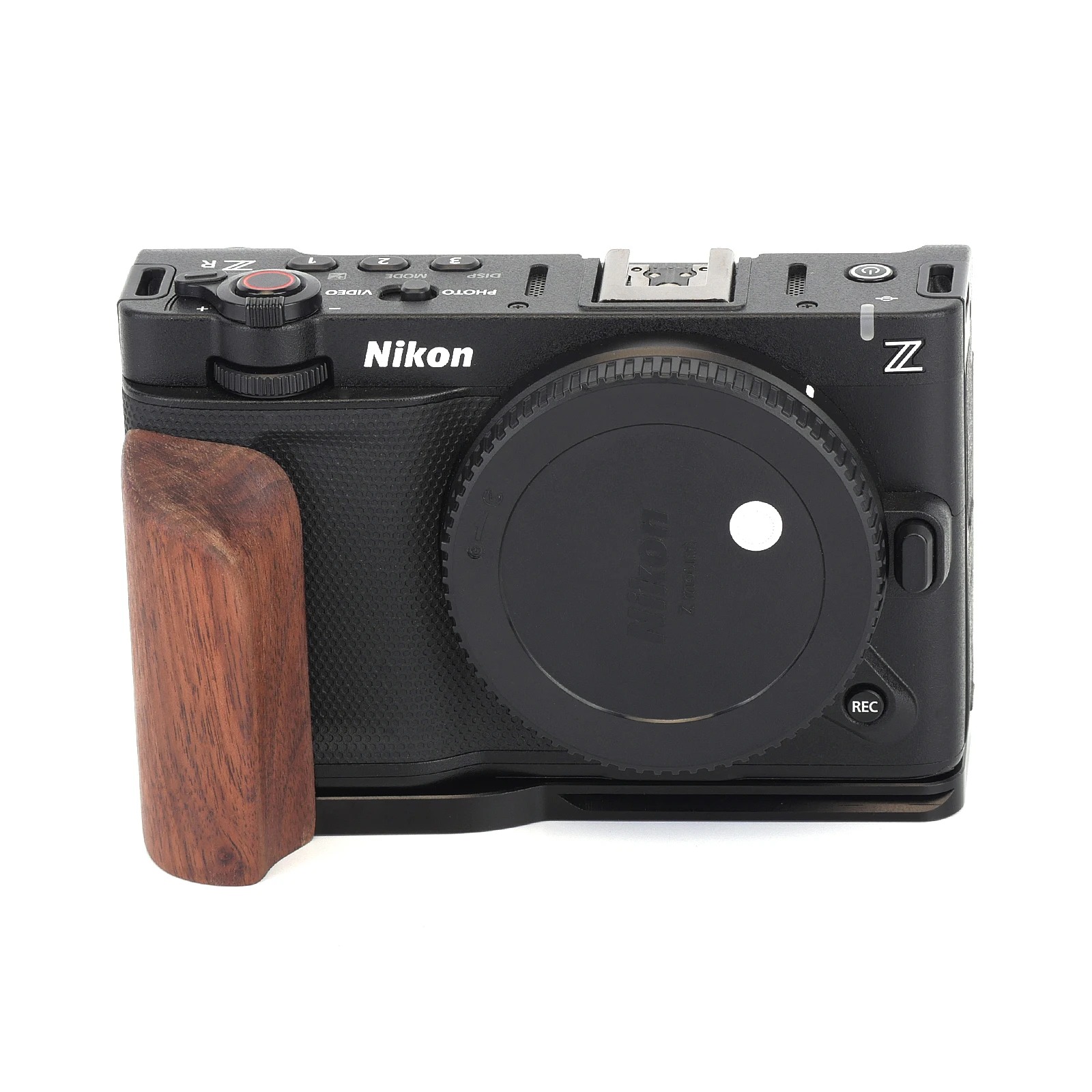 Fittest Wooden Handgrip for Ni - Camera Cage Baseplate ulasan dan harga