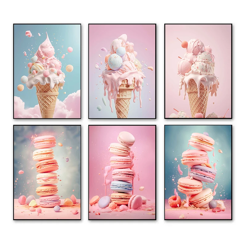 Unframe Pink Food Ice Cream Ma - Photography Of Food ulasan dan harga