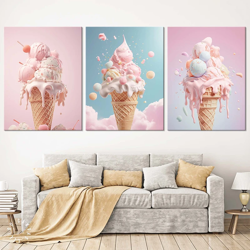 Unframe Pink Food Ice Cream Ma - Photography Of Food ulasan dan harga