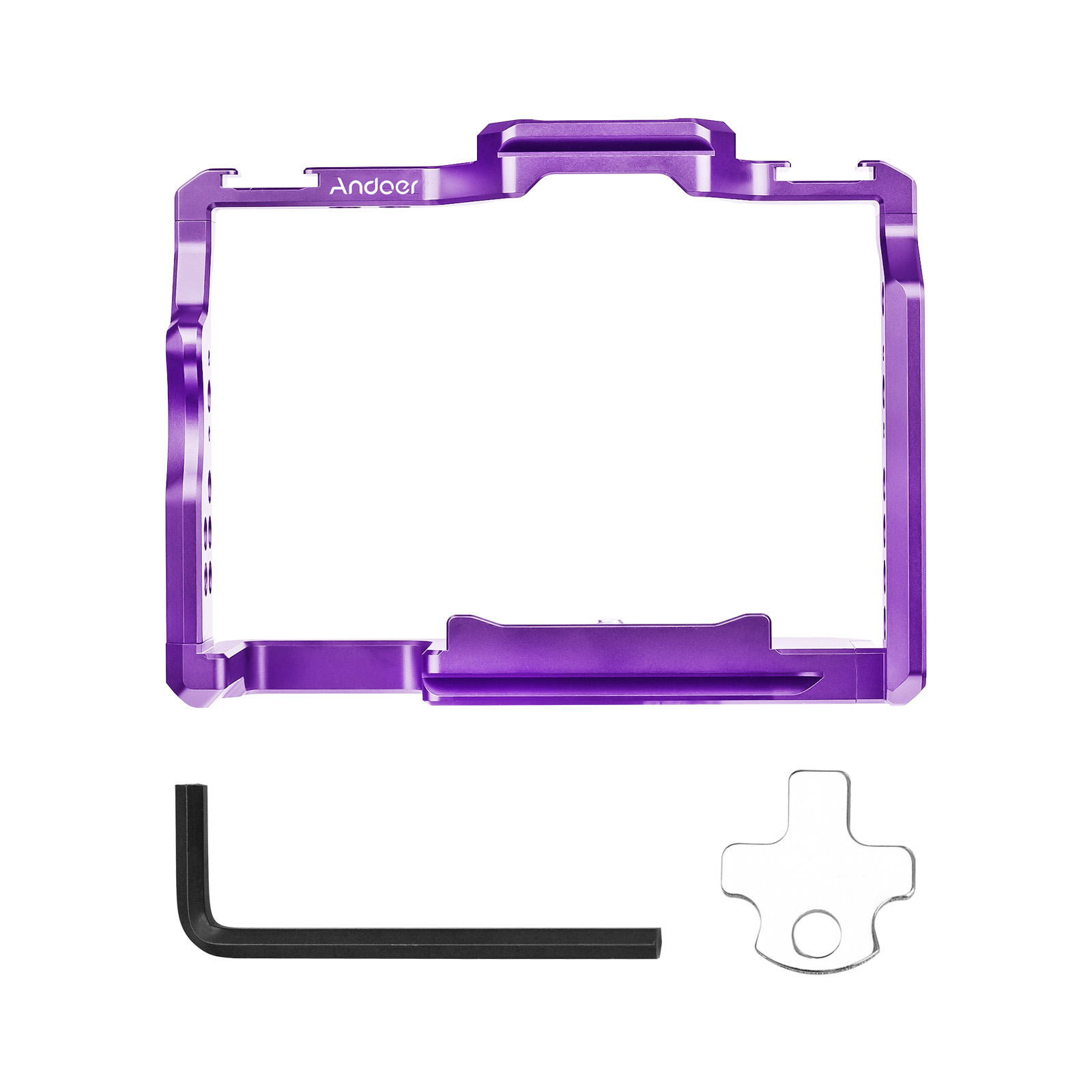 Andoer Camera Cage Aluminum Al - Camera Cage Baseplate ulasan dan harga
