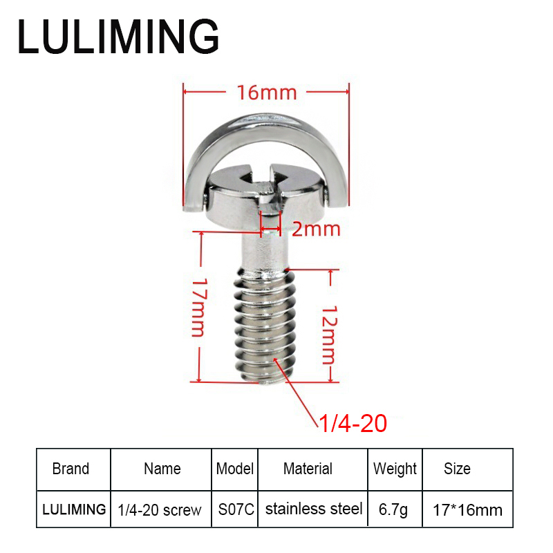 1/4-20 3/8-16 Camera Screw Sta - Camera Cage Baseplate ulasan dan harga
