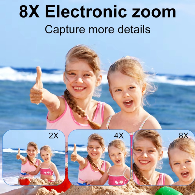 4K CCD 8X Digital Zoom Digital - Photography Is ulasan dan harga