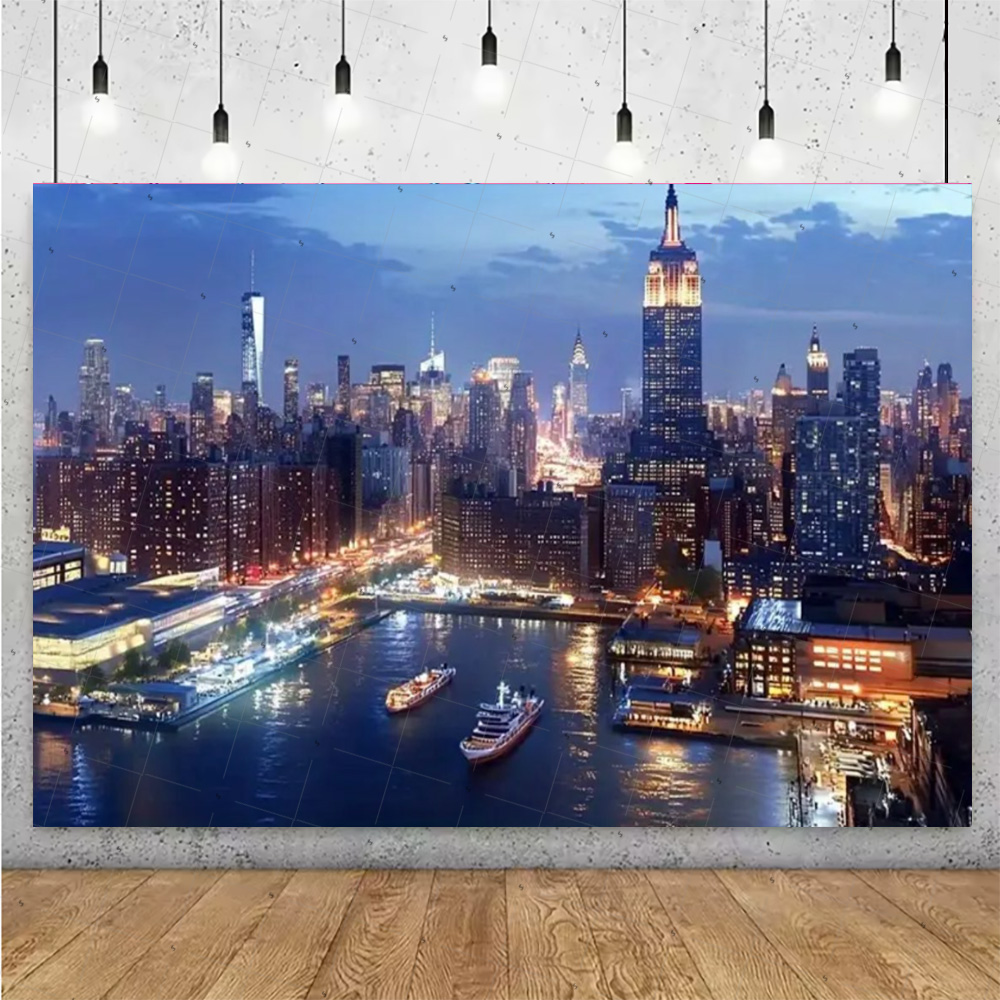 Night View High-Rise Building  - Photography New York ulasan dan harga